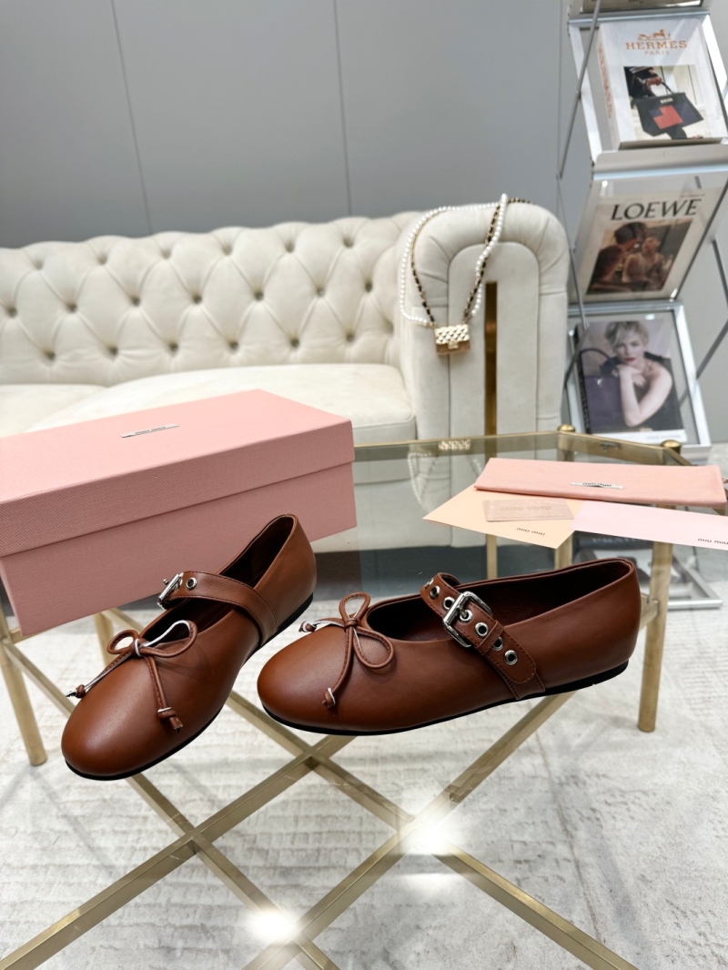 Miu Miu flat shoes